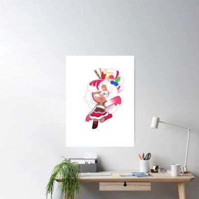 Parfait Cookie Poster Official Cookie Run Kingdom Merch