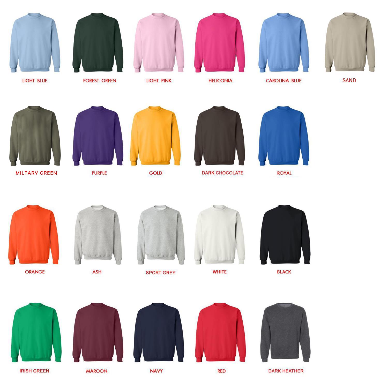 sweatshirt color chart - Cookie Run Kingdom Shop